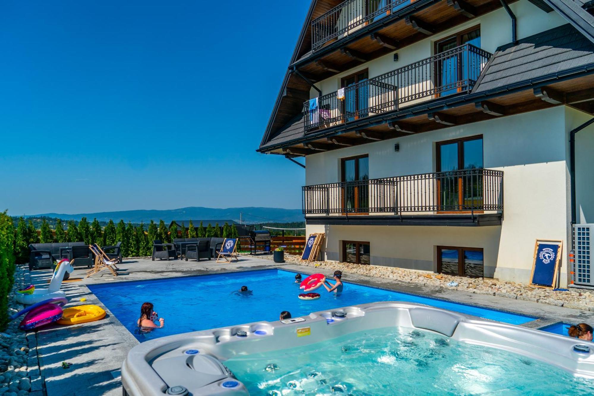 Aparthotel Rabian-Ski Zewnetrzny Basen Oraz Jacuzzi Z Podgrzewana Woda Sala Zabaw I Dmuchaniec Białka Tatrzańska Εξωτερικό φωτογραφία
